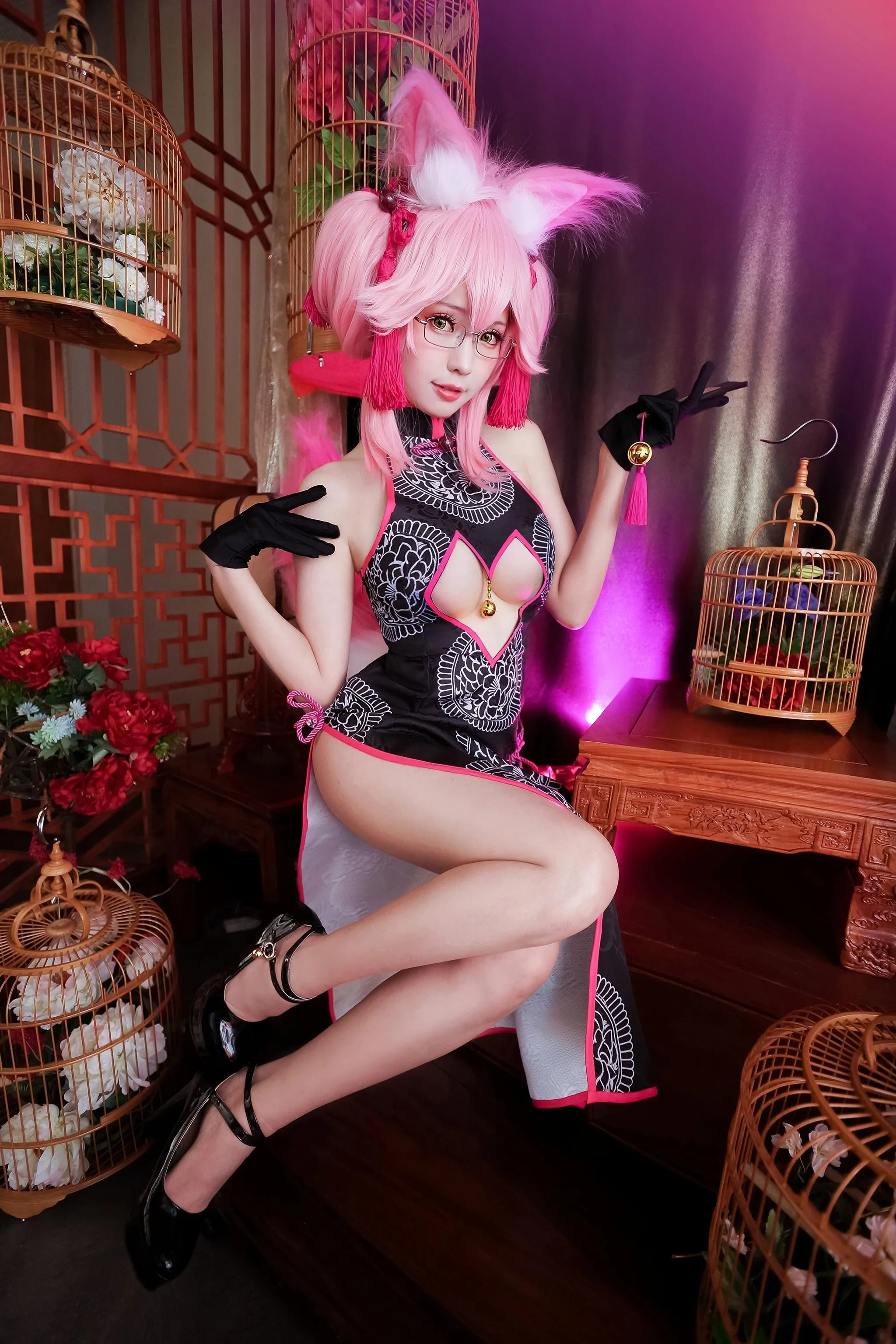 ElyEE子 – NO.44 玉藻前-旗袍 [33P]插图3